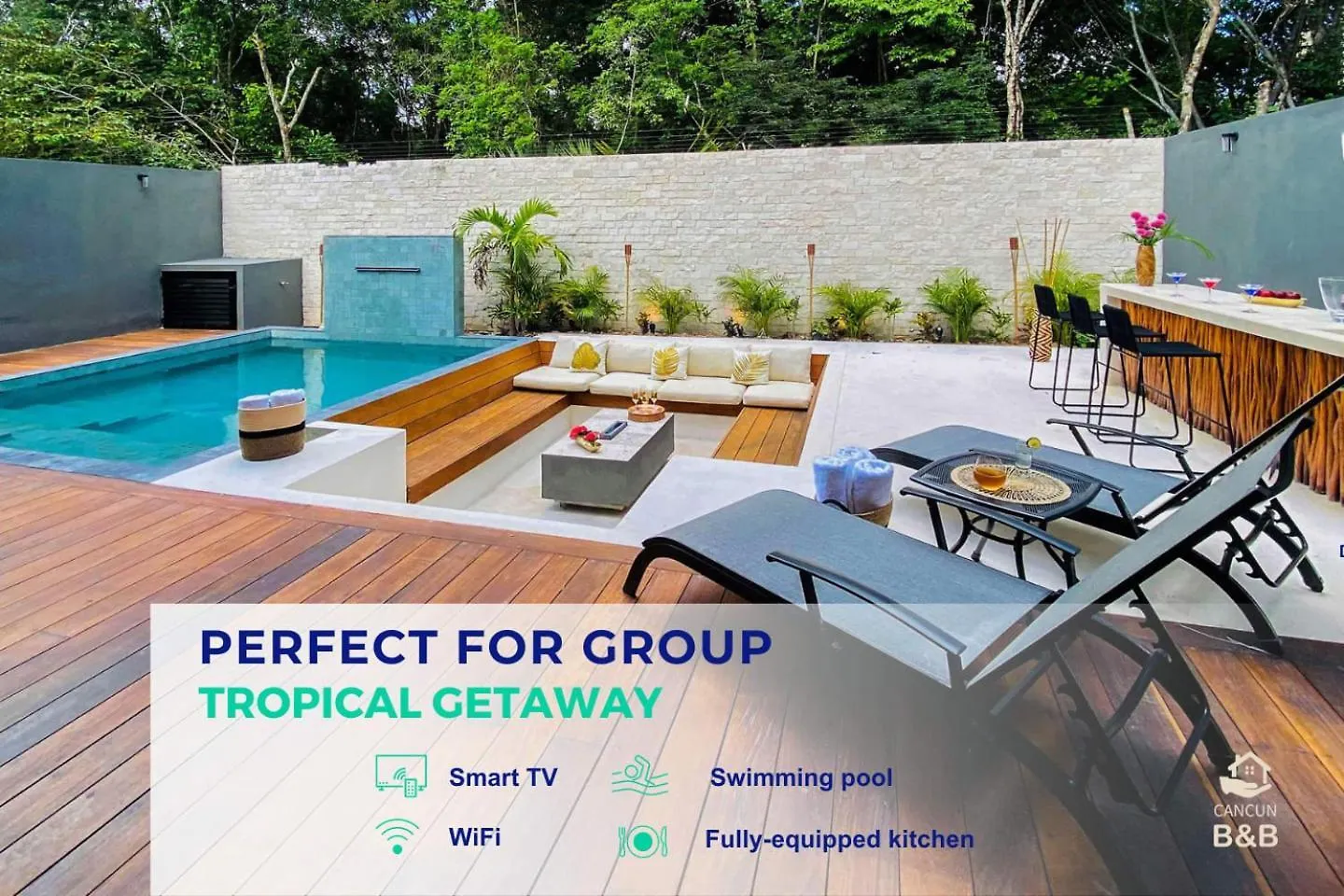Holiday home New Mayakoba Casa Jaguar Beach & Golf Villa Playa del Carmen